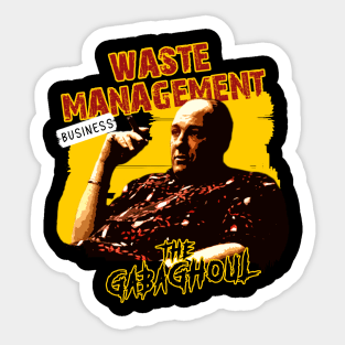 WASTE MANAGEMENT BUISNESS - Tony Soprano Sticker